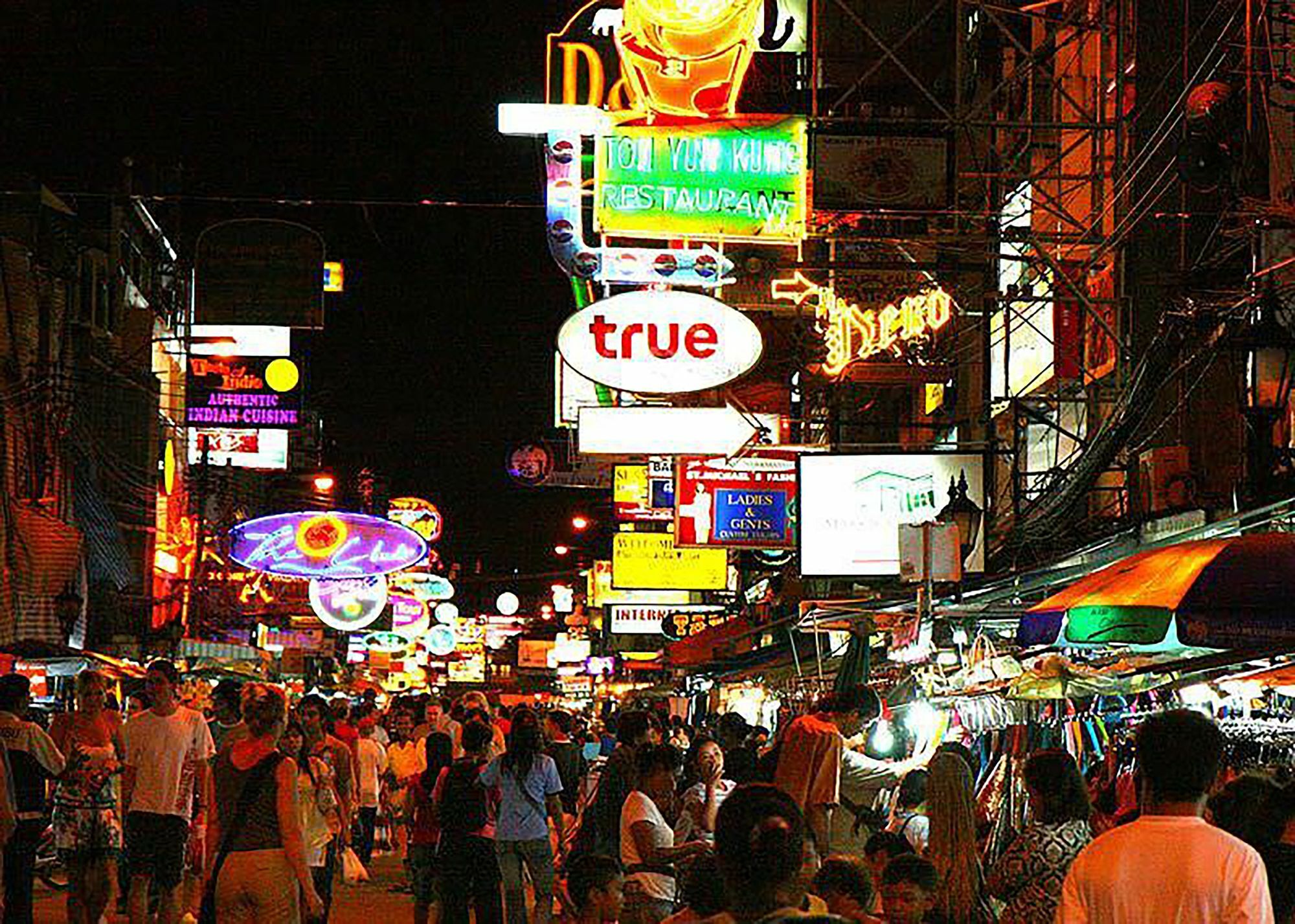 The Twins Hostel Bangkok Exteriör bild